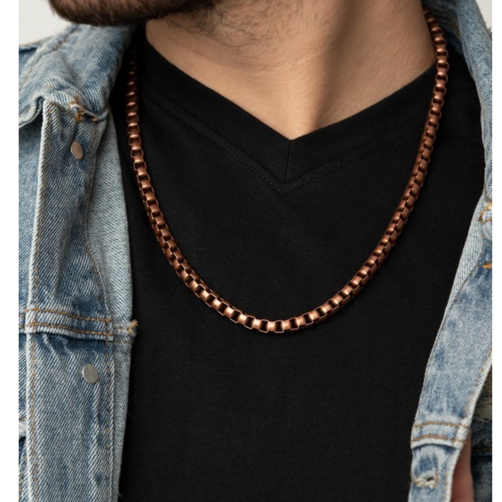 Paparazzi Accessories Copper Men Necklaces
